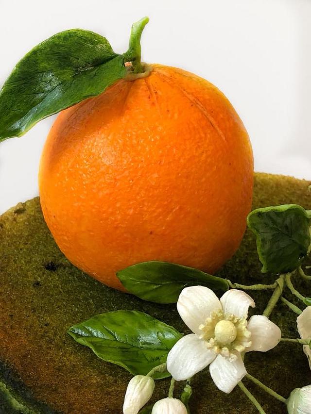 Orange blossom cake