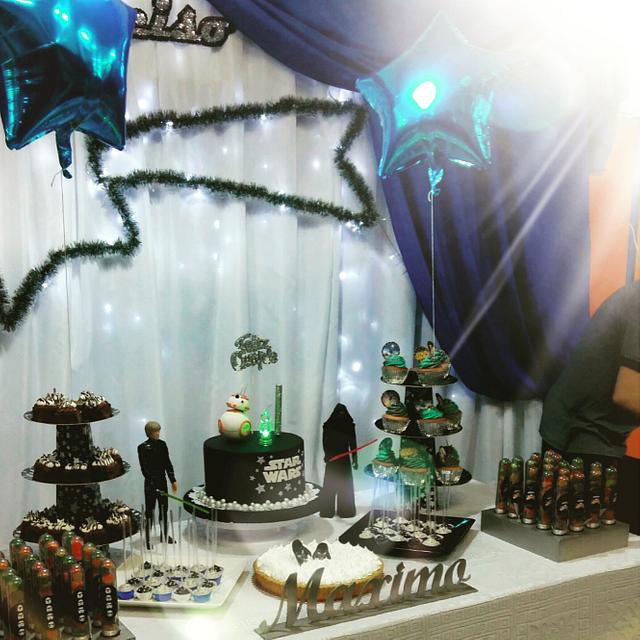 Star Wars Table Cake By Mariela Bono Cakesdecor
