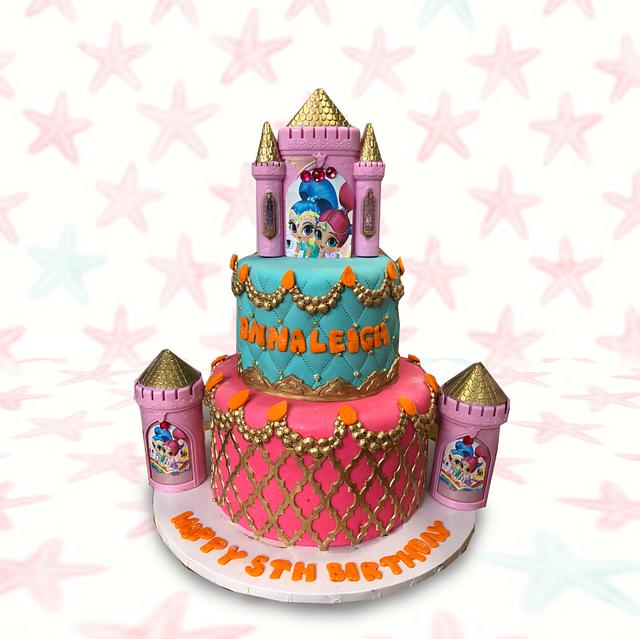 Castle Birthday Cake Cake by MsTreatz CakesDecor Castle Birthday Cake Cake by MsTreatz CakesDecor