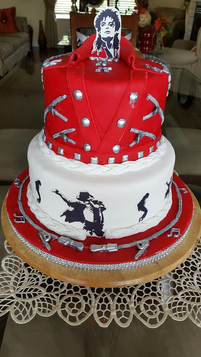 Michael Jackson's cake cake by Rosy67 CakesDecor Michael Jackson's cake cake by Rosy67 CakesDecor
