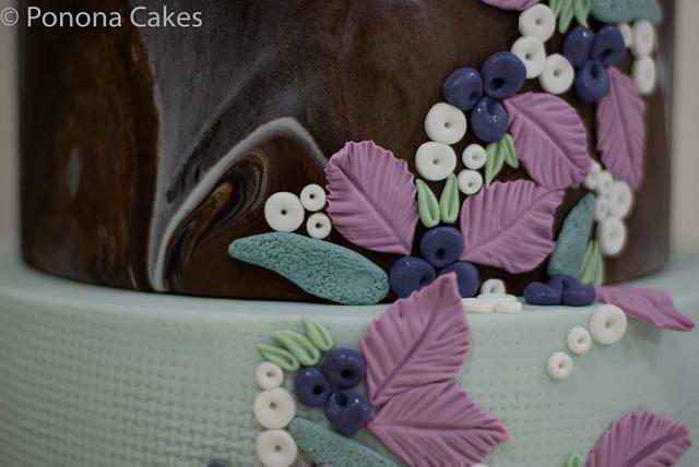 handmade bead cake - Cake by Ponona Cakes - Elena - CakesDecor