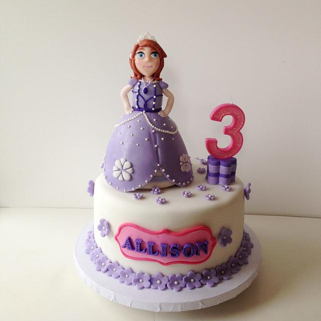 Princess Sofia Decorated Cake By Funni Cakesdecor 