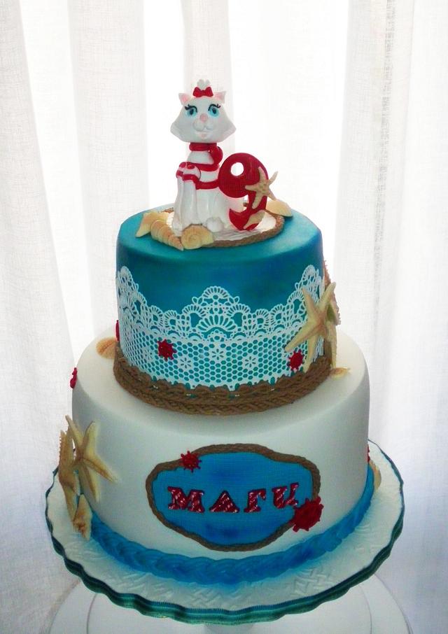 Мarine cake - Decorated Cake by Rositsa Lipovanska - CakesDecor
