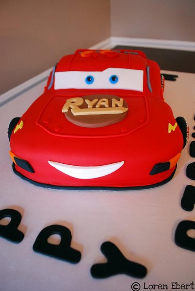 Lightning McQueen Cake!