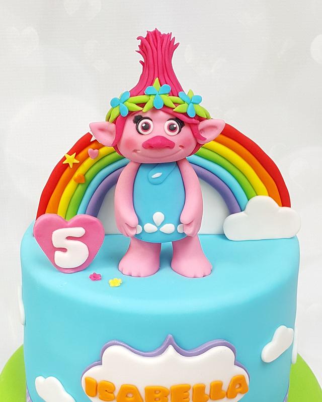 Trolls Princess poppy - Cake by Vanilla Iced - CakesDecor