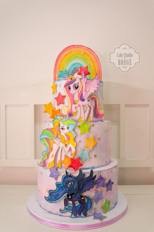 My little pony cake - Decorated Cake by Ceca79 - CakesDecor