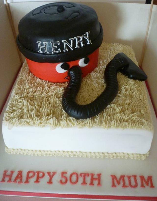Henry hoover cake Decorated Cake by The Faith, Hope and CakesDecor