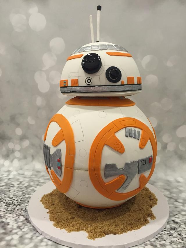 BB8 - Decorated Cake by Denise Makes Cakes - CakesDecor