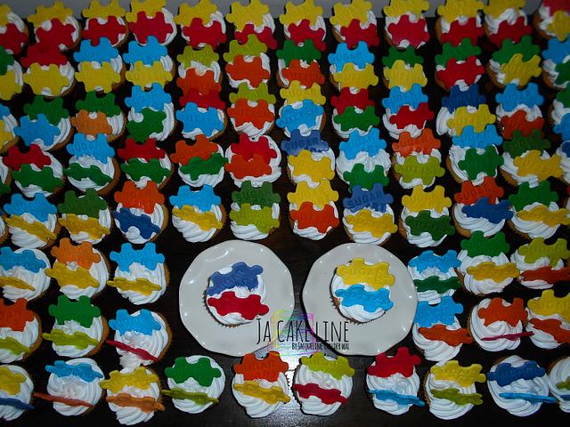#SugarArt4Autism #AutismSweets - Collaborating to Raise Awareness...cupcakes
