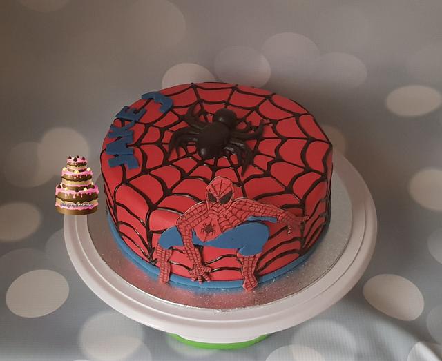 Spiderman cake - Cake by Pluympjescake - CakesDecor