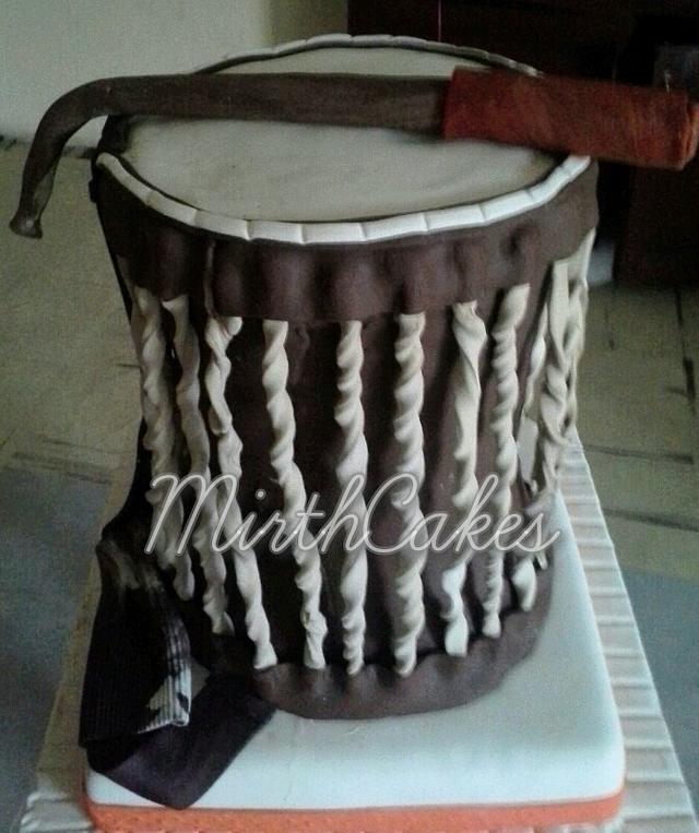 Talking Drum Decorated Cake by Mirth Cakes CakesDecor