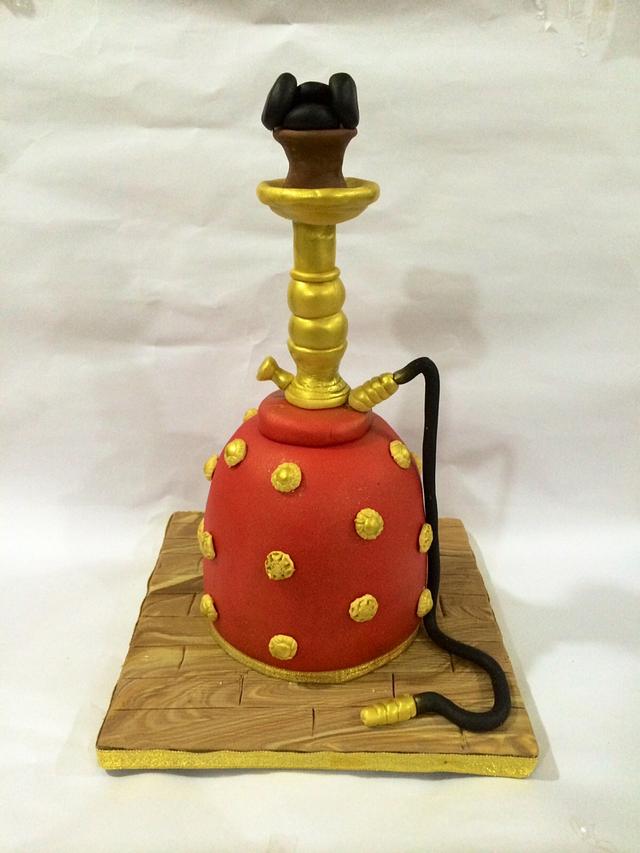 Hookah Cake Cake by Signature Cake By Shweta CakesDecor