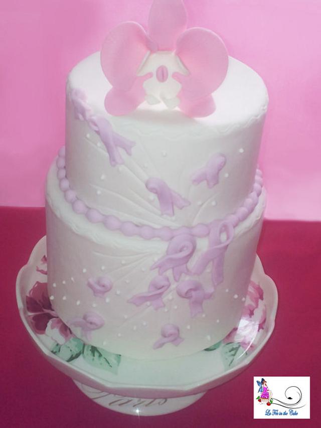 Gateau Octobre Rose Soutien Pour Le Cancer Du Sein Cake Cakesdecor