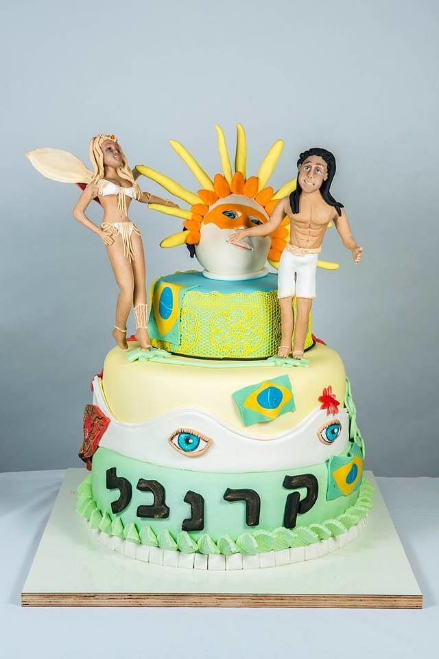 brazil cake - Decorated Cake by Nivo - CakesDecor