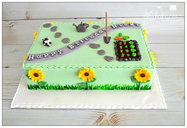 Gardening cake