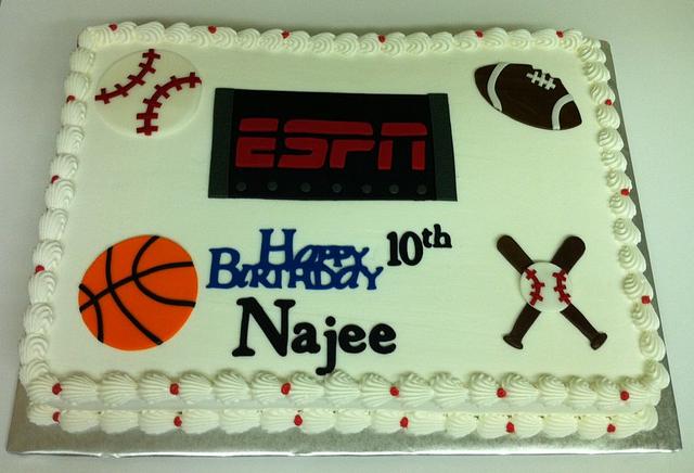 ESPN Cake - cake by lanett - CakesDecor