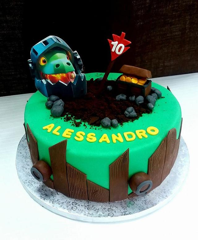 Oliver Ström - Clash Royale 3rd Birthday Cake