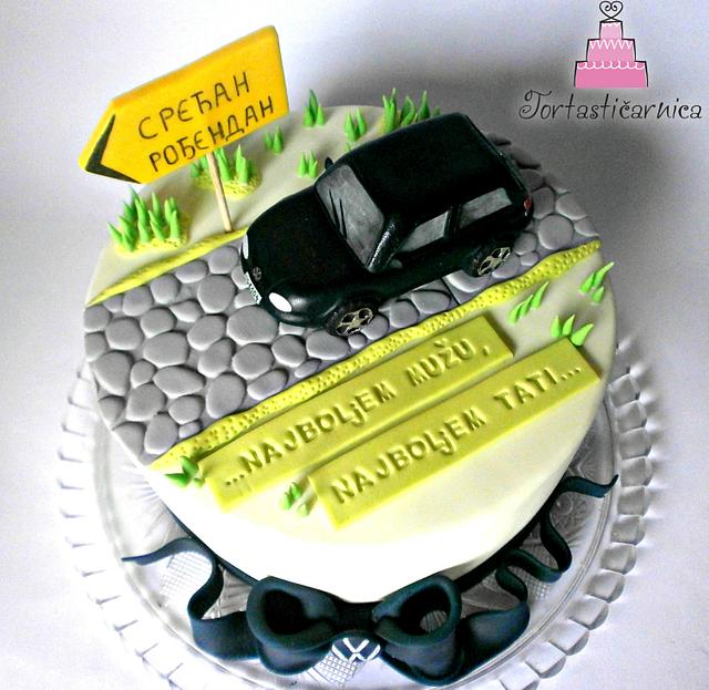 Volkswagen cake - Cake by Nataša - CakesDecor