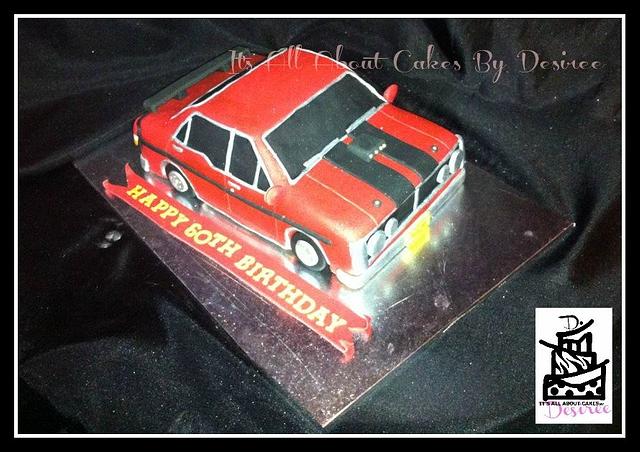 3D Falcon XY GT Ford Cake - Cake by Desiree - CakesDecor