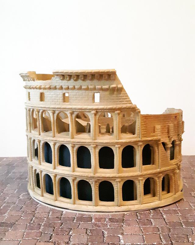 Colosseum cake Cake by Katty CakesDecor