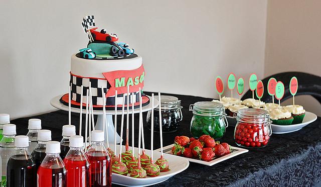 Racing Car Cake - Cake by Miriam - CakesDecor