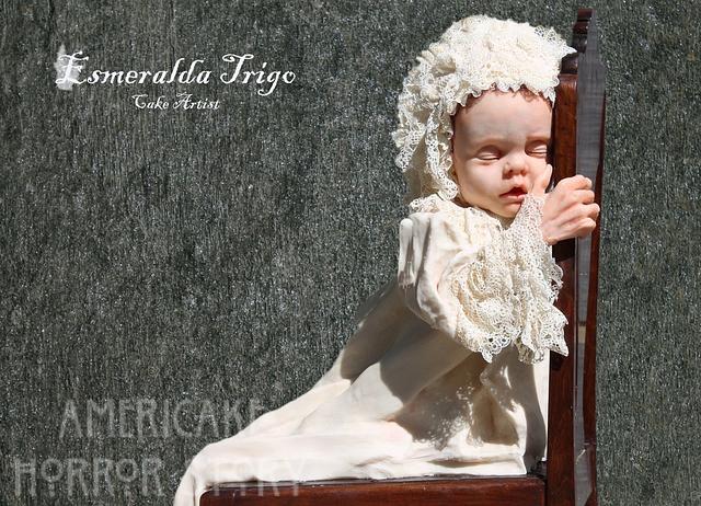 Baby American Horror Story collab - Decorated Cake by - CakesDecor