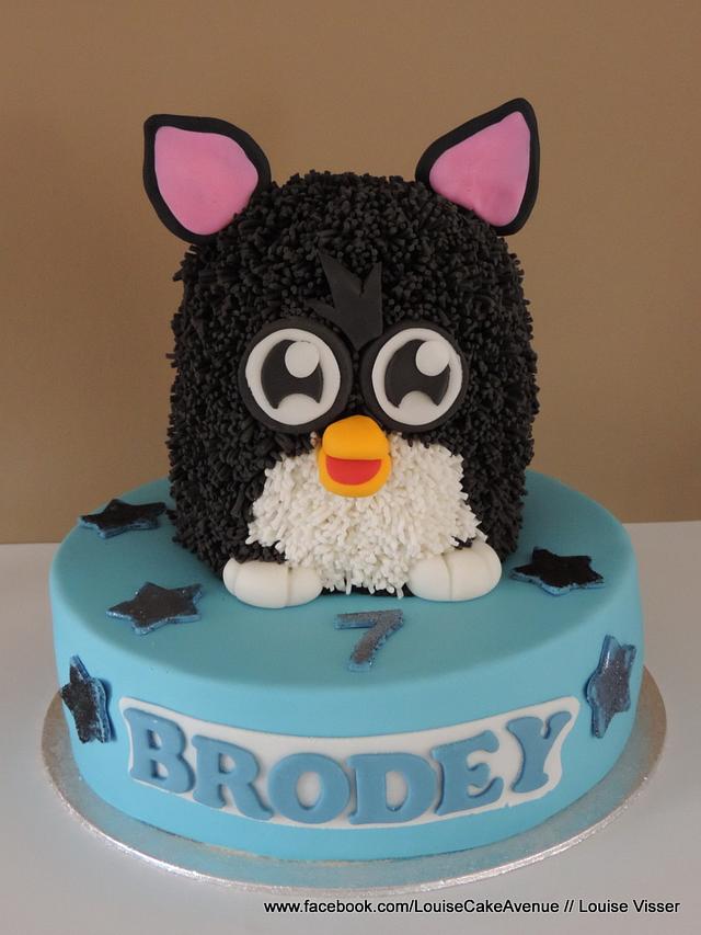 Furby cake - Decorated Cake by Louise - CakesDecor