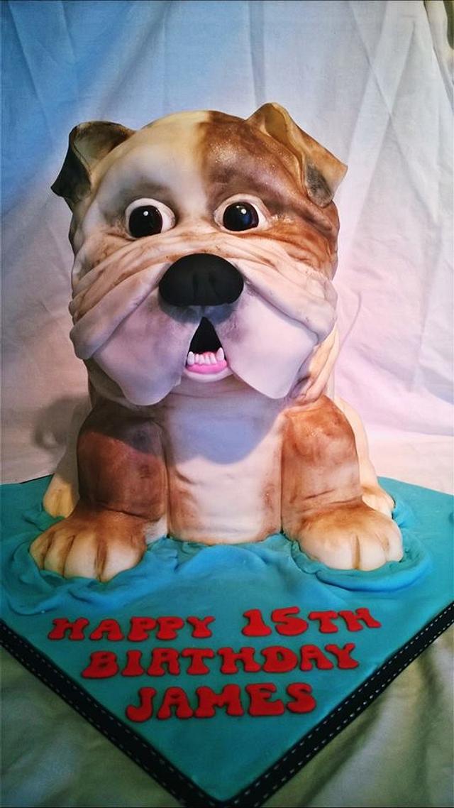 Puppy Dog Cake – Sweetened Memories Bakery