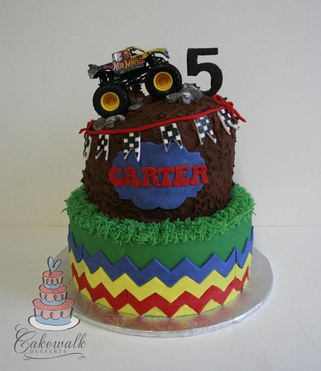 Monster Truck cake - Decorated Cake by Heather - CakesDecor