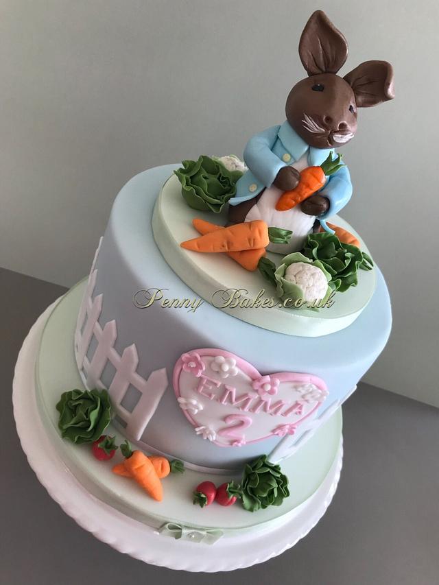 Peter and his veggies! - Decorated Cake by Popsue - CakesDecor