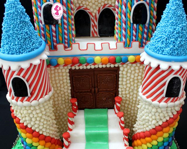 Magical Candy Castle - Cake by Seema Tyagi - CakesDecor