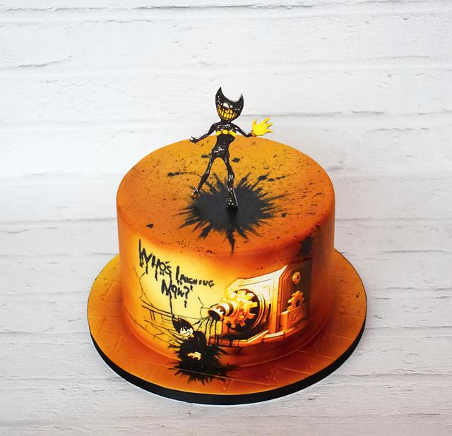 Bendy And The Ink Machine Cake By Vargasz Cakesdecor