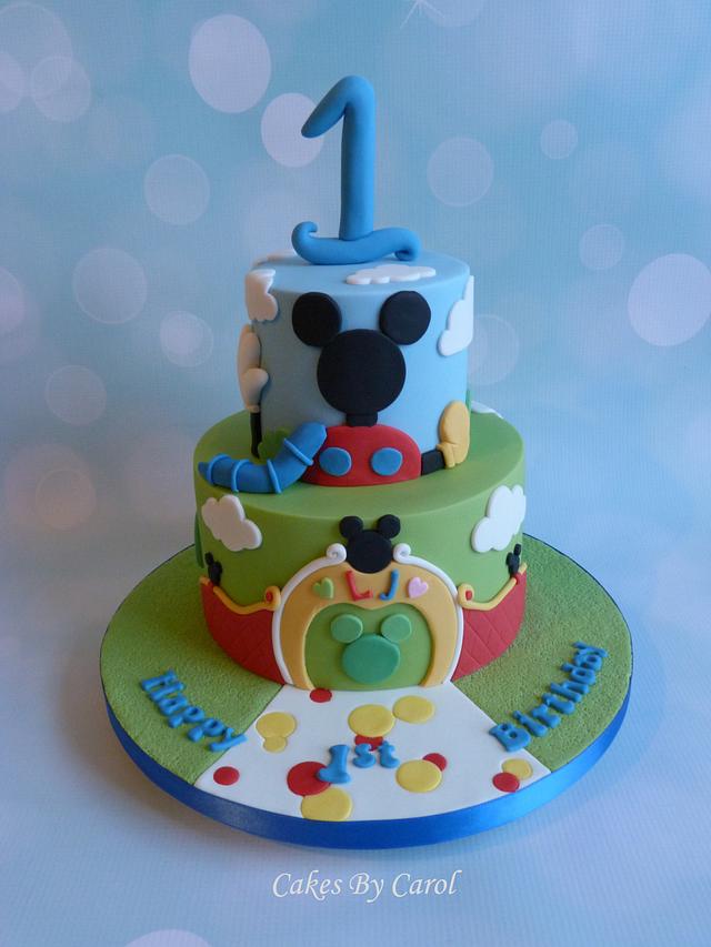 Mickey Mouse LJs 1st Birthday