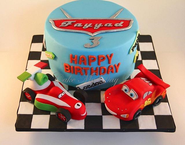 Cars 2 - Cake by Cake My Day - CakesDecor