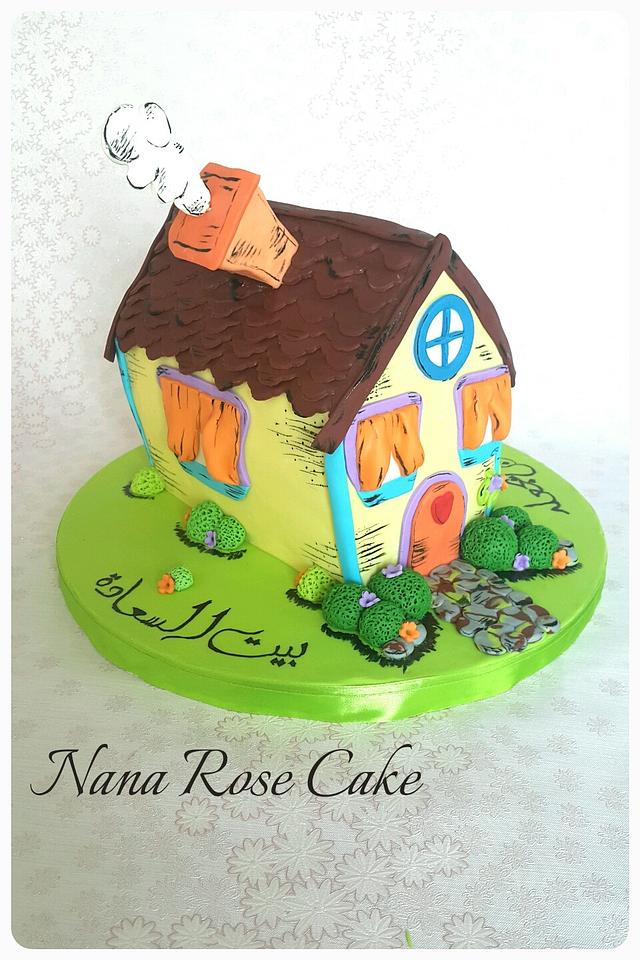 Home sweet Home - Cake by Nana Rose Cake - CakesDecor