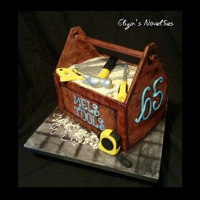 Toolbox Decorated Cake by Eliza's Novelties CakesDecor