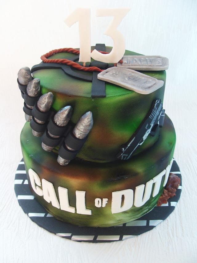 Call of Duty: Operation Sugar Cake - cake by Josie Durney ...