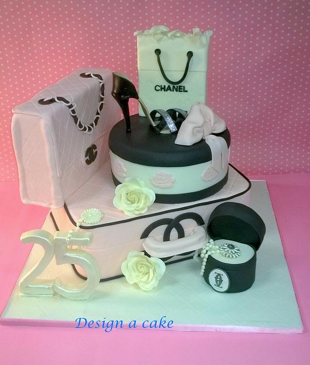 Chanel Fashion Cake Decorated Cake By Alessandra Cakesdecor