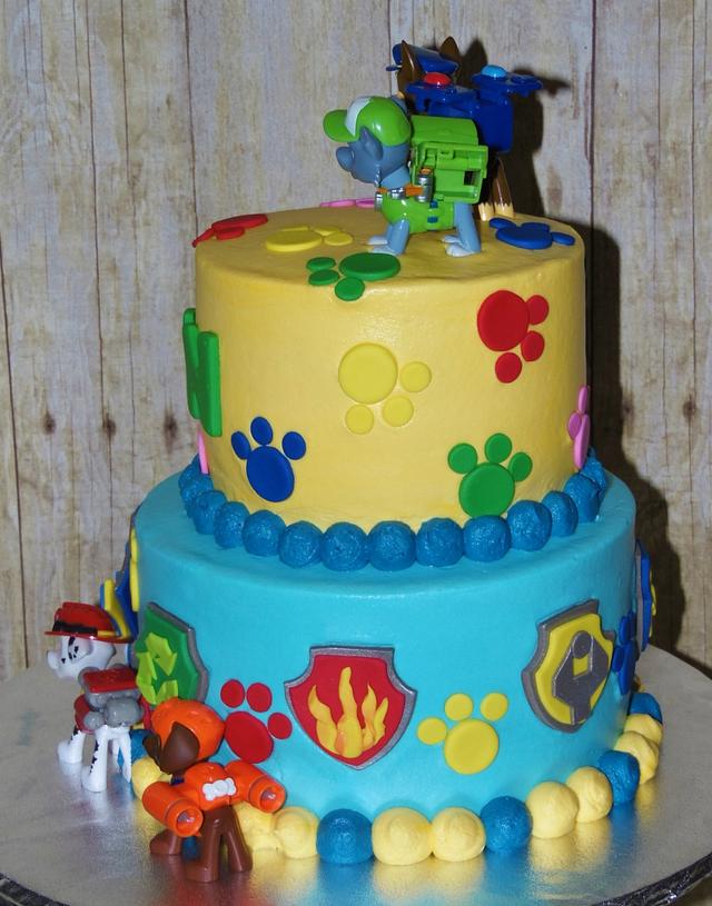 Paw Patrol Birthday Cake - Cake by DaniellesSweetSide - CakesDecor