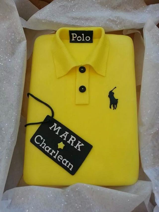 polo t shirt cake