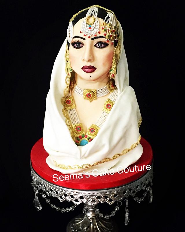 Umrao Jaan - Decorated Cake by Seema Tyagi - CakesDecor