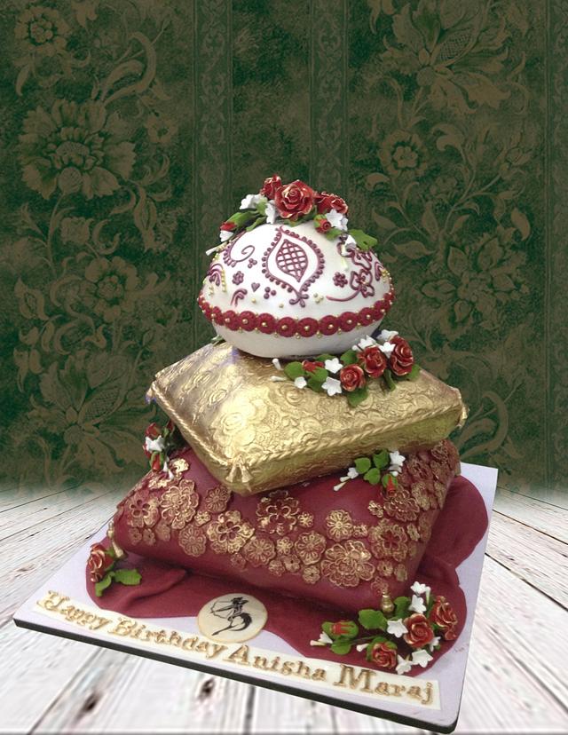 Pillow Cake Decorated Cake by MsTreatz CakesDecor