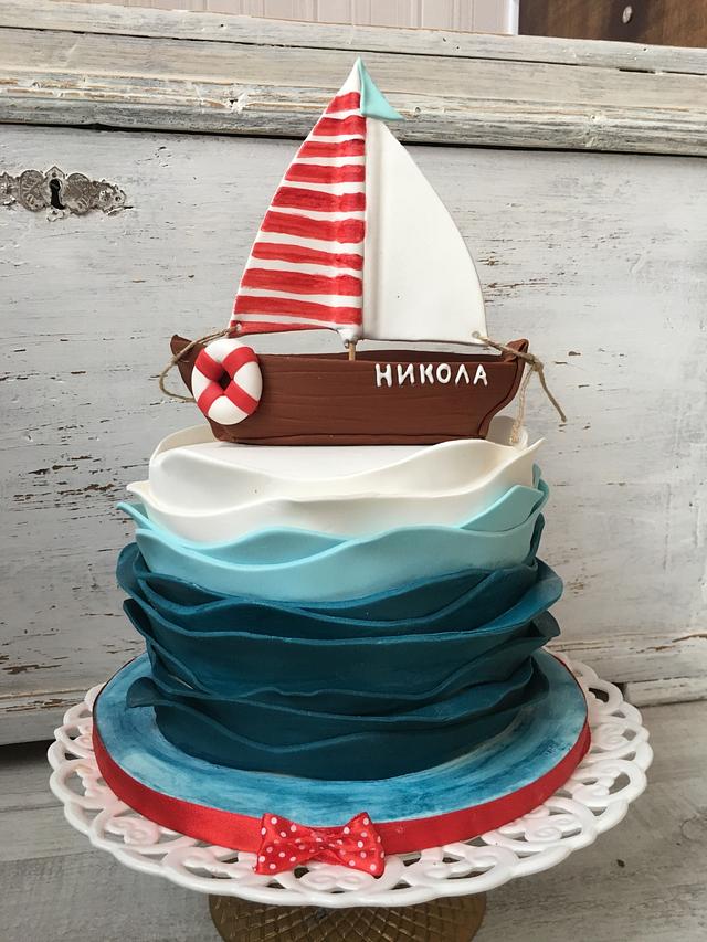 Boat Cake Decorating Photos
