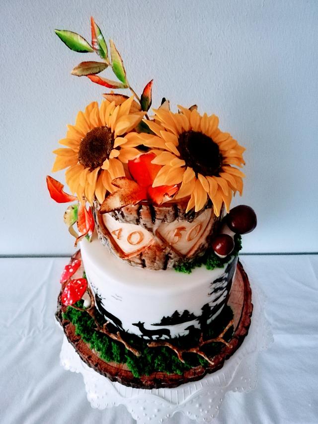 Autumn celebration - Cake by alenascakes - CakesDecor