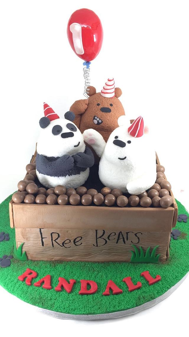 We Bare Bears Cake By Mooz Cakesdecor