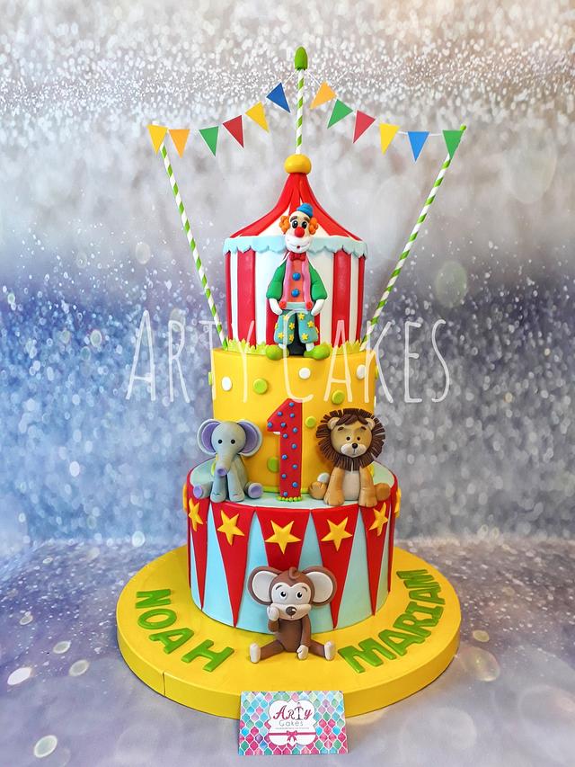 Circus - Decorated Cake by Arty cakes - CakesDecor