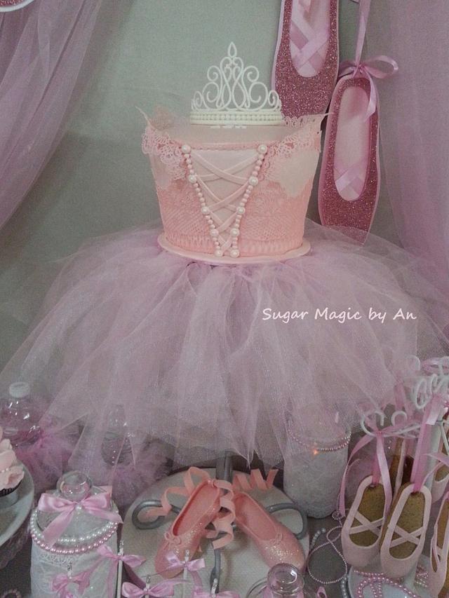 Barbie Pink Shoes - Cake by Antonia Lazarova - CakesDecor