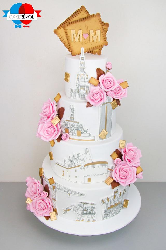 Nantes In Pink Cake By Cake Revol Cakesdecor