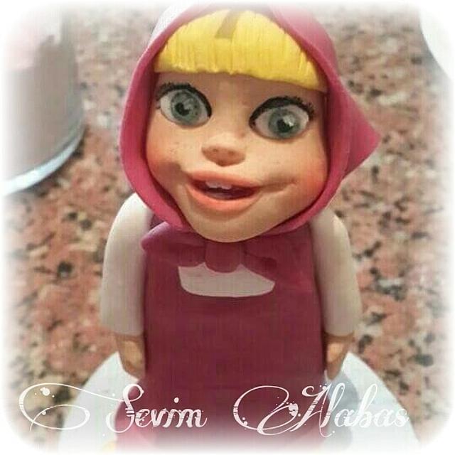 masha and the bear cake - Decorated Cake by Sevim Can - CakesDecor