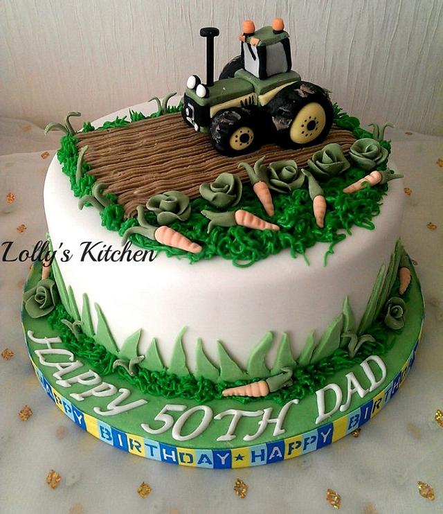 3D Tractor Cake | Ford Tractor - great for the tractor lovin… | Flickr